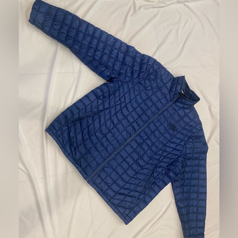 The North Face Mens Zippered Jacket Blue XXL 2XL